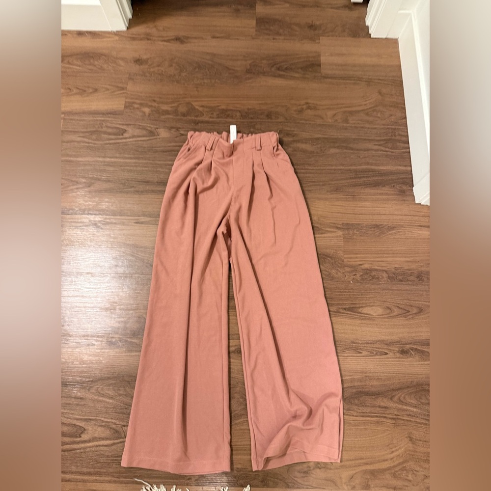 Halara Pink Wide-Leg Pants